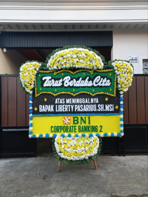 Papan Bunga Duka di Kopo