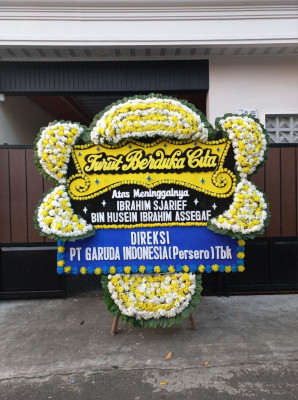 Papan Bunga Duka di Kopo