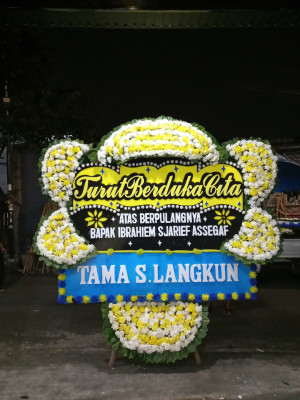 Papan Bunga Duka di Kopo
