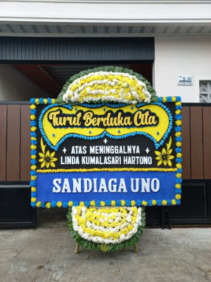 Papan Bunga Duka di Kopo