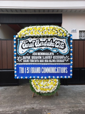 Papan Bunga Duka di Kopo